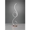 Trio Lighting JIVE PIANTANA LED 23W 12700lm, 2700+4000+6000K ACCIAIO SATINATO CON DIMMER A PEDALE H.118CM