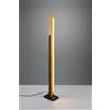 Trio Lighting KERALA PIANTANA LED 16W 1950lm, 3000K LEGNO NATURALE E METALLO NERO DIMMERABILE CON TOUCH DIMMER H. 120CM