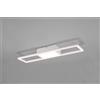 Trio Lighting RIGIDO PLAFONIERA LED 22W 2800lm, 2700 - 6000K RETTANGOLARE BIANCA CON TELECOMANDO MULTIFUNZIONE L. 60CM DIMMERABILE