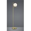 Trio Lighting PURE PIANTANA METALLO COLORE OTTONE OPACO CON SFERA BIANCA H. 150CM 1 LUCE ATTACCO E14