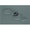 Trio Lighting RONDO PLAFONIERA LED 37W 4800lm, 3000K 4 CERCHI METALLO NERO OPACO DIMMERABILE CON INTERRUTTORE A PARETE L. 97CM