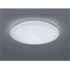 Trio Lighting NAGANO PLAFONIERA LED 72W 8500lm, 3000 - 5500K ROTONDA ACRILICO EFFETTO CIELO STELLATO CON TELECOMANDO D. 80CM DIMMERABILE