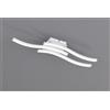 Trio Lighting ROUTE PLAFONIERA LED 15W 1800lm, 4000K 3 BACCHETTE ONDULATE ANTRACITE L. 56CM