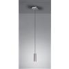 Trio Lighting MARLEY SOSPENSIONE CILINDRO METALLO ACCIAIO D. 6CM 1 LUCE ATTACCO GU10