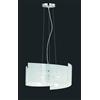 Trio Lighting SIGNA SOSPENSIONE 3 VETRI DECORO FIRMA D. 50CM 3 LUCI ATTACCO E27
