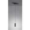 Trio Lighting MARLEY SOSPENSIONE CILINDRO METALLO NERO D. 6CM 1 LUCE ATTACCO GU10