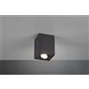 Trio Lighting BISCUIT CUBO SPOT ORIENTABILE NERO L. 9,6 X 9,6CM H. 12,5CM 1 LUCE ATTACCO GU10