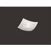 Trio Lighting SPIRELLI PLAFONIERA QUADRATA VETRO DECORO CERCHI D. 30X30CM 1 LUCE ATTACCO E27