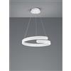 Trio Lighting PARMA SOSPENSIONE LED 37W 4500lm, 4000K BIANCA CON DIMMERAZIONE AD INTERRUTTORE D.50CM