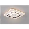 Trio Lighting JORA PLAFONIERA LED 55W 6400lm, 2700 - 6000K QUADRATA CON TELECOMANDO MULTIFUNZIONE 60CM X 60CM DIMMERABILE