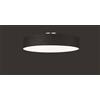 Trio Lighting HOTEL PLAFONIERA TONDA 5 LUCI DIFFUSORE TESSUTO NERO E METACRILATO D. 65CM ATTACCO E27
