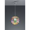 Trio Lighting CLOVER SOSPENSIONE PIGNA IRIDESCENTE D. 40cm 1 LUCE ATTACCO E27