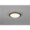 Trio Lighting UMBERTO H2O PLAFONIERA LED 12W 1160lm, 3000K BORDO NERO IP44 D. 29CM