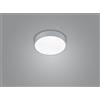 Trio Lighting WACO PLAFONIERA LED 28W 3200lm, 2300+3000+4000K DIMMERABILE METALLO ALLUMINIO CON INTERRUTTORE PER VARIAZIONE TEMPERATURA DI COLORE LED D. 31CM