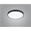 Trio Lighting WACO PLAFONIERA LED 52,5W 6200lm, 2300+3000+4000K DIMMERABILE METALLO NERO CON INTERRUTTORE PER VARIAZIONE TEMPERATURA DI COLORE LED D. 49CM