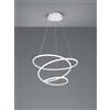 Trio Lighting BOLOGNA SOSPENSIONE LED 36W · 1x 5100lm, 4000K BIANCA CON DIMMERAZIONE AD INTERRUTTORE D.50CM