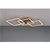 Trio Lighting TRAIL PLAFONIERA/APPLIQUE LED 31W 3550lm, 4000 CAFFE' ORIENTABILE L. 74,5CM