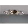Trio Lighting TRAIL PLAFONIERA/APPLIQUE LED 31W 3550lm, 4000 NERA ORIENTABILE L. 74,5CM