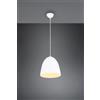 Trio Lighting TILDA SOSPENSIONE METALLO CUPOLA BIANCA D.25CM 1 LUCE ATTACCO E27