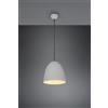 Trio Lighting TILDA SOSPENSIONE METALLO CUPOLA GRIGIA D.25CM 1 LUCE ATTACCO E27