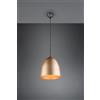 Trio Lighting TILDA SOSPENSIONE METALLO CUPOLA OTTONE D.25CM 1 LUCE ATTACCO E27