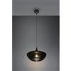 Trio Lighting COLINO SOSPENSIONE LEGNO E METALLO NERO D. 40CM 1 LUCE ATTACCO E27