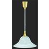 Trio Lighting VIOLA SALISENDI CAMPANA IN VETRO ALABASTRO D.39CM 1 LUCE ATTACCO E27OTTONE SATINATO
