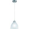 Trio Lighting DALLAS SOSPENSIONE 1 LUCE ATTACCO E27 CUPOLA VETRO OPALE CM20