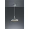 Trio Lighting WILL SOSPENSIONE PAGODA METALLO EFFETTO CEMENTO D. 36CM 1 LUCE ATTACCO E27