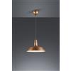 Trio Lighting WILL SOSPENSIONE PAGODA METALLO RAME ANTICATO D. 36CM 1 LUCE ATTACCO E27