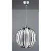 Trio Lighting ZUCCA SOSPENSIONE PALLA ACRILICO CROMATA D.40CM 1 LUCE ATTACCO E27