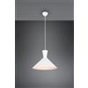 Trio Lighting ENZO SOSPENSIONE DOPPIO CONO METALLO BIANCO D. 35CM 1 LUCE ATTACCO E27