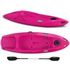 Big Mama Kayak Kayak 1 posto Jolly 2.0 Big Mama Kayak canoa 260 cm + 1 gavone + 1 pagaia in omaggio (PACK 1) Made in Italy - ROSA