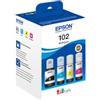 Epson - ECOTANK 102 MULTIPACK - BK-C-M-G - C13T03R640 (unità vendita 1 pz.)