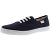 victoria Scarpe da Ginnastica Unisex 1915 Tela & Lacci Bianchi 106613 per Bambini Marino 29