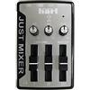 Maker hart Just Mixer 2 - Mixer audio compatto alimentato tramite USB, con 3 ingressi/2 uscite (3,5 mm) e uscita audio USB (argento) per Regno Unito