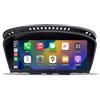 Ninetom Autoradio da 8,9 pollici, CarPlay/Android Auto/Mirrorlink/GPS per BMW CCC Serie 3/5 E60 E61 E90 E91 E92 (2005-2010), Ricevitore autoradio touch screen per auto, DSP integrato