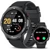 IDEALROYAL S52 Smartwatch Donna Uomo, 1.39 Orologio Smartwatch con Chiamate Bluetooth, 24H Cardiofrequenzimetro, Monitor del SpO2/Sonno, Impermeabile IP68 Smart Watch con 110+ Modalità Sportive