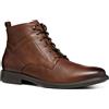 Geox U Terence A, Stivale alla Caviglia Uomo, Browncotto, 45 EU
