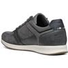 Geox U Avery A, Scarpe da Ginnastica Uomo, Grafite, 44 EU