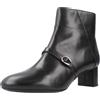 Geox D Pheby 50 A - Stivale da Donna, Nero, 38.5 EU