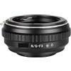 TEMKIN Anello adattatore N/G-FX, for obiettivo For Nikon G/F/AI/S/D for Fujifilm for fotocamera For Fuji X-E3/XE1/X-M1/X-A2/XA1/XT1 Xt2 Xt10 Xt20 Xa3 Xpro2 Xt100