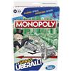 Monopoly - Gioco portatile compatto per 2-4 giocatori, gioco da viaggio per bambini, divertimento ovunque