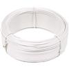 Flandria Filo di ferro in metallo plastificato, bianco, 1,3 mm, bobina 50 m