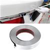 JNNJ Striscia Decorativa Cromata per Auto, Protettore Universale Chrome Decorazione Striscia Del Bordo Della Porta, Striscia Cromata Flessibile per Auto, Modanature Cromate Dell'automobile(Argento)