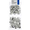 Kopp 343404099-Morsetto ISO 343404099 Buendel, Diametro da 6 a 16 mm, richiudibile, Grigio, 50, M6, Set di 50 Pezzi