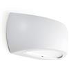 Dopo Lighting - Applique CALM (L.30cm), uso esterno IP66, classica applique da esterno in resina ideale per balconi, terrazze, sentieri o facciate, E27 6W, bianco