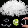 YeahBoom 250 Pezzi Giardino Piante Clip di Supporto,Clip di Supporto per Piante,Clip per Piante da Giardino,Plastica Garden Plant Flower Clip,Clip per Innesti Giardinaggio,Pomodoro Verdure Clip