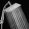 Syiyunran Soffione Manopola Doccia Shower Head - Telefono A Mano In Acciaio Inox Risparmio D'Acqua Più Pressione D'Acqua Per Bambini Adulti Animali Domesticider Può Essere Ruotato 360° (Senza Tubo)