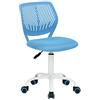 HOMYLIN Chair, Blu, 38.5CM x40CM x75-87CM
